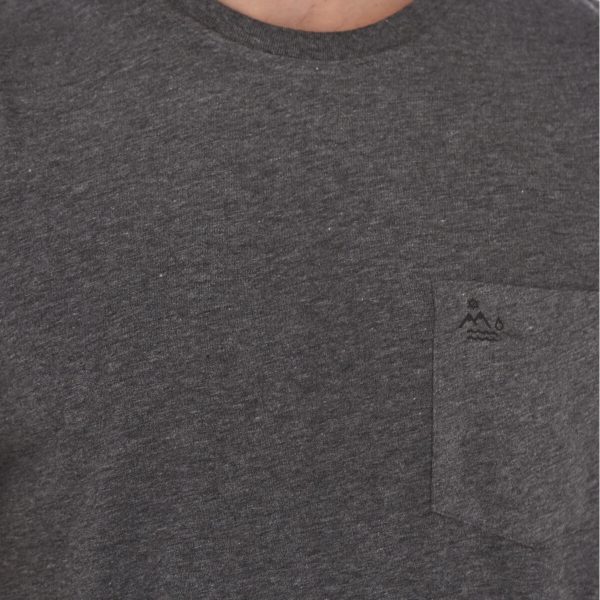 ROAD BASIC POCKET T SHIRT OXFORD JASPE - Image 3